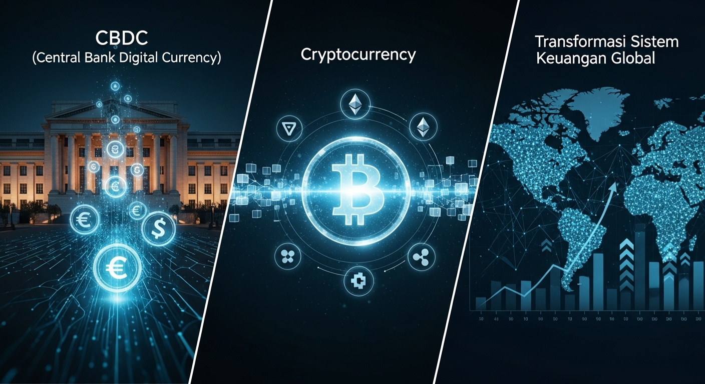 Masa Depan Uang: CBDC, Cryptocurrency, dan Transformasi Sistem Keuangan Global
